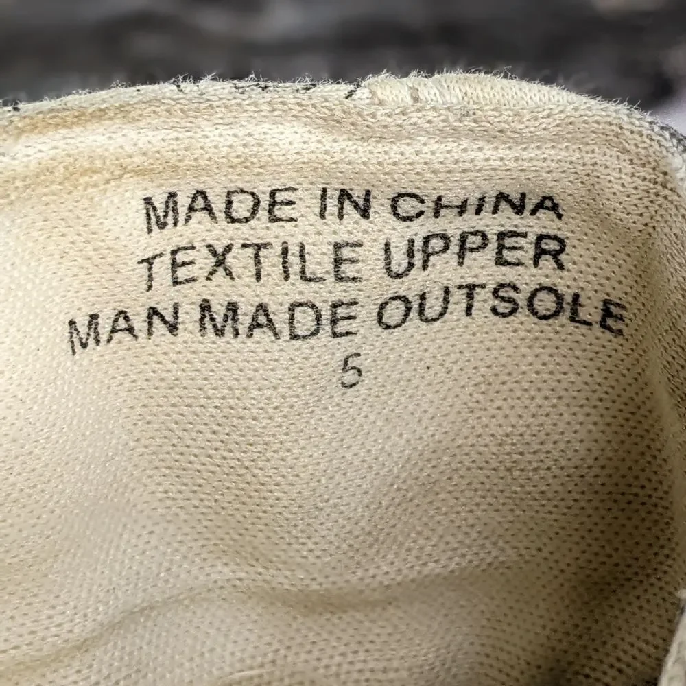 The Sak Sakroots White Peace Rhapsody Slip-On Espadrilles